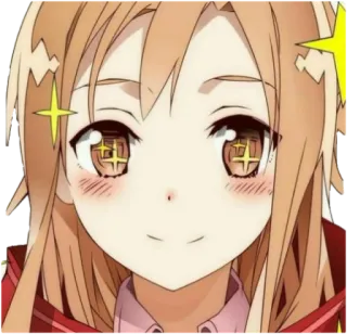 😀 anime, girl, cartoon, cute, smiling telegram sticker
