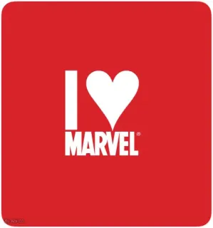 ❤️ I MARVEL マーベル, スーパーヒーロー, コミック, 愛, ハート, ファン telegram sticker