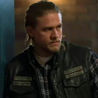 😒 Jax Teller Sons of Anarchy motorcycle club, biker, president, gang, violence telegram sticker