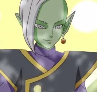 😇 Zamasu Dragon Ball Super anime, Dragon Ball, Zamasu, Dragon Ball Super, penjahat telegram sticker
