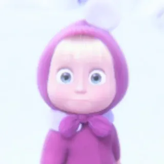 💖 Masha Masha and the Bear Cartoon, Kind, Animation, Süß whatsapp sticker