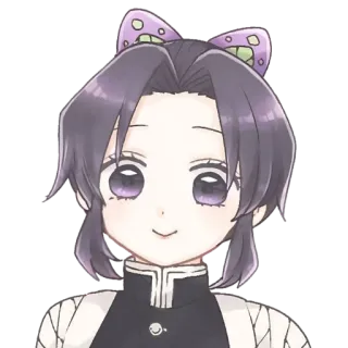 🧚‍♀ Shinobu Kocho Demon Slayer anime, demon slayer, shinobu kocho, character, manga telegram sticker