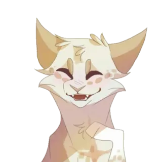 😃 猫, 卡通, 动物, 插画, 可爱, 家畜 telegram sticker
