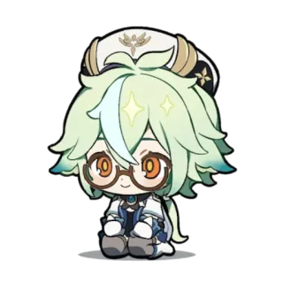 🌾 Sucrose Genshin Impact Anime, Spiel, Chibi, Süß, Genshin, Impact telegram sticker