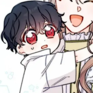 🧸 Desenho animado, Anime, Criança, Fofo, Feliz, Mangá whatsapp sticker