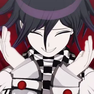 😊 Kokichi Oma Danganronpa V3: Killing Harmony аниме, персонаж, danganronpa, кокичи, ома telegram sticker