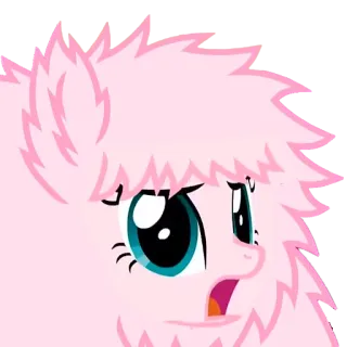😃 pony, animal, cute, sticker, cartoon telegram sticker