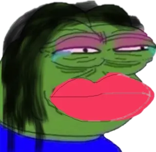 🤣 Pepe the Frog Meme, Internet, Grenouille telegram sticker