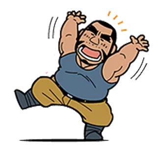 🙌 Desenho animado, Personagem, Anime, Engraçado, Animado, Adesivo telegram sticker