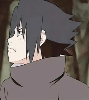 ☎️ Sasuke Naruto 애니메이션, 만화, 사스케, 나루토, 우치하, 만화, 일본 애니메이션 telegram sticker