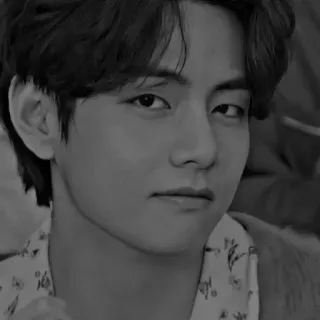 🧊 V kpop, singer, male, portrait, idol, korean, bts telegram sticker