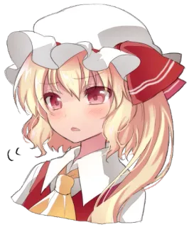😔 Anime, Personaggio, Ragazza, Carino, Arte, Illustrazione telegram sticker
