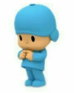 🥺 Pocoyo Cartoon, Pocoyo, Blauw, Personage telegram sticker