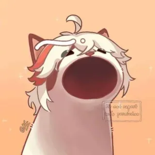 🚀 Do not report wo permission Katze, Tier, Meme, Kawaii, Popcat, Erlaubnis telegram sticker