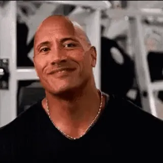 😄 Dwayne Johnson acteur, célébrité, The Rock, Dwayne Johnson, musclé whatsapp sticker