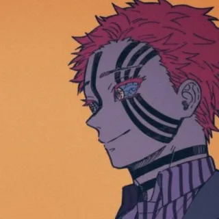 🙂 Akaza Demon Slayer Аниме, Демон, Аказа, Клинок, рассекающий демонов telegram sticker