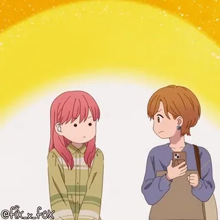 🫡 Hitori Gotoh and Nijika Ijichi Bocchi the Rock! telegram sticker