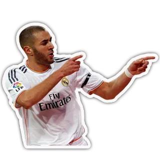 ️ Karim Benzema futebol, jogador de futebol, atleta, jogador, Benzema whatsapp sticker