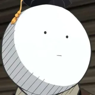 🏐 Koro-sensei Assassination Classroom anime, manga, koro-sensei, assassination classroom, teacher, character telegram sticker
