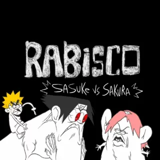 Sasuke vs Sakura telegram stickers
