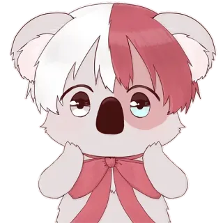 Shoto Todoroki • @AnimeCrunch_Stickers telegram stickers