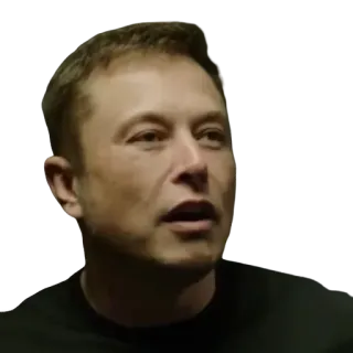 😦 Elon Musk elon musk, tecnologia, negócios, empreendedor telegram sticker