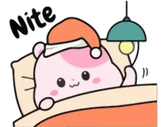 😴 hamster, tidur, lucu, tempat tidur, kartun, hewan telegram sticker