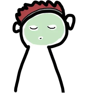 💅 만화, 캐릭터, 드로잉, 심플, 미니멀, 추상적인 telegram sticker
