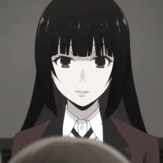 🃏 Yumeko Jabami Kakegurui 动漫, 角色, 梦子, 狂赌之渊 telegram sticker