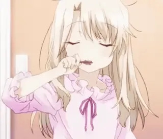 🌟 Illyasviel von Einzbern Fate/kaleid liner Prisma Illya telegram sticker