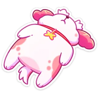 ⚰️ dog, puppy, cute, animal, cartoon, pet telegram sticker
