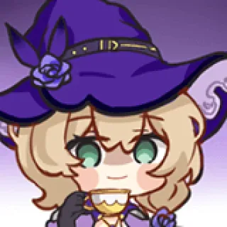 genshin impact! telegram stickers