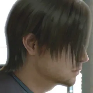 😕 Leon S. Kennedy Resident Evil видеоигра, персонаж, Леон Кеннеди, Обитель зла telegram sticker