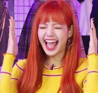 🍊 Lisa kpop, lisa, blackpink, idool, zanger(es), danser(es) telegram sticker