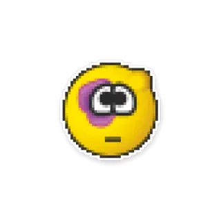 🤕 bị thương, bầm tím, buồn, không vui telegram sticker