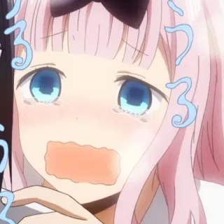 🥺 Chika Fujiwara Kaguya-sama: Love Is War anime, chika, kaguya-sama, love is war, kawaii, girl whatsapp sticker