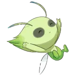 😅 Surskit pokemon, surskit, robak, woda, słodki, naklejka telegram sticker