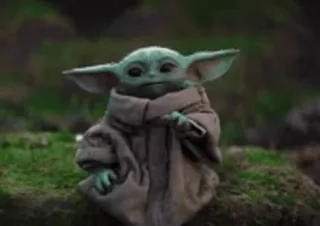 🟢 Grogu The Mandalorian Grogu, Baby Yoda, The Mandalorian, Star Wars whatsapp sticker