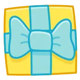 ๐ regalo, regalo, scatola, nastro, festa, pacco, vacanza telegram sticker