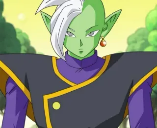 😕 Zamasu Dragon Ball Super Anime, Karakter, Dragon Ball Super, Zamasu, Penjahat, Fusion telegram sticker