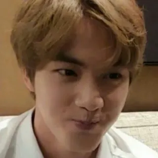 🥴 Jin K-pop, BTS, Kim Seok-jin, idol, singer, meme telegram sticker