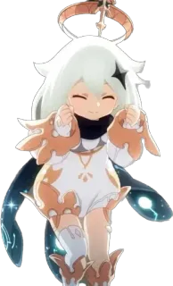 ☺️ Paimon Genshin Impact paimon, genshin impact, anime, videospiel, süß, charakter whatsapp sticker