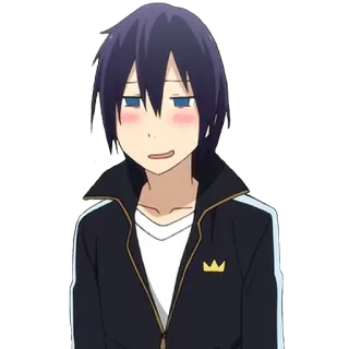😌 Yato Noragami anime, noragami, yato, god, character, japanese animation telegram sticker