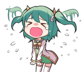 😭 Anime, Menangis, Sedih, Air mata, Kartun, Emosional telegram sticker