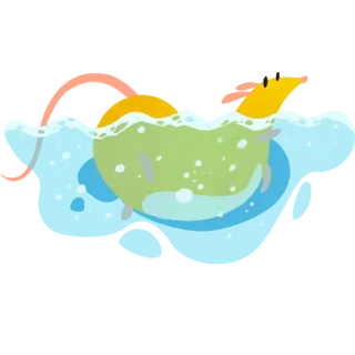 🙄 鲸鱼, 海洋, 水, 海, 动物, 可爱, 插图 telegram sticker