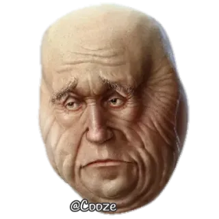 😞 @Cooze meme, internet, funny, portrait, digital art telegram sticker