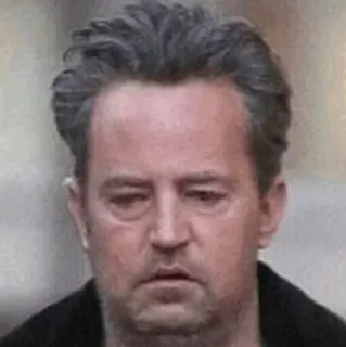 ☹ Matthew Perry actor, celebrity, Matthew Perry, Friends telegram sticker