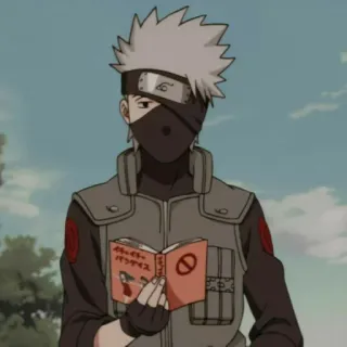 🗡️ Kakashi Naruto Icha Icha Paradise anime, manga, Kakashi, Naruto, Icha Icha Paradise telegram sticker