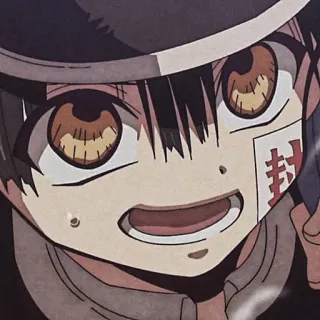 🏮 Hanako Toilet-bound Hanako-kun Anime, Manga, Hanako-kun, Sticker, Lindo telegram sticker