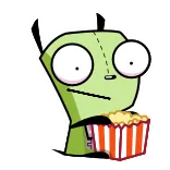 Invader Zim whatsapp stickers